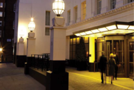 Beumont Hotel Entrance - Curryhill Construction Project Name